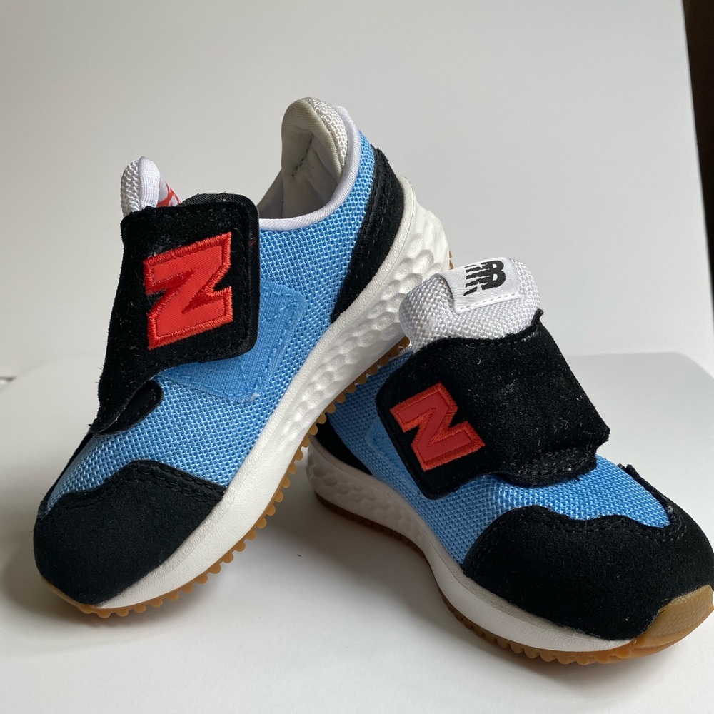 Never worn toddler boy New Balance sneakers